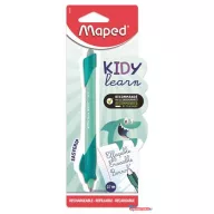   Írástanuló rollertoll, 0,7 mm, radírozható, MAPED "KIDY Learn MAGIC", cápa, türkiz