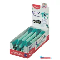   Írástanuló rollertoll, 0,7 mm, radírozható, MAPED "KIDY Learn MAGIC", cápa, türkiz, 12 db