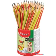   Írástanuló grafitceruza, ceruzatartó, HB, háromszögletű, MAPED "Kidy Learn"