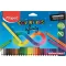 Színes ceruza készlet, háromszögletű, MAPED "Color'Peps INFINITY", 24 különböző szín