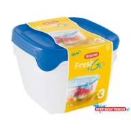 Ételtartó szett, 3x1,2 l, CURVER "Fresh&go"