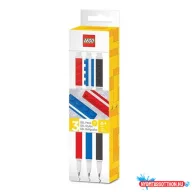   Zseléstoll készlet, 0,7 mm, kupakos, LEGO, 3 különböző szín