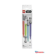   Zseléstoll készlet, 0,7 mm, fénykard, LEGO "Star Wars", 4 különböző szín