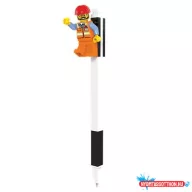 Zseléstoll, 0,7 mm, kupakos, mini figurával, LEGO, fekete