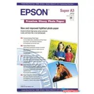  S041316 Fotópapír, tintasugaras, A3+, 255 g, fényes, EPSON