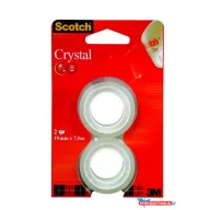   Ragasztószalag, 19 mm x 7,5 m, 3M SCOTCH "Crystal"