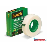   Ragasztószalag, 19 mm x 33 m, 3M SCOTCH "Magic Tape 810"