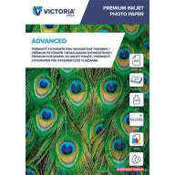   Fotópapír, tintasugaras, A4, 240 g, fényes, VICTORIA PAPER "Advanced"