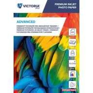   Fotópapír, tintasugaras, A4, 240 g, fényes, VICTORIA PAPER "Advanced"