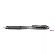   Zseléstoll, 0,35 mm, nyomógombos, PENTEL "EnerGelX BL107", fekete