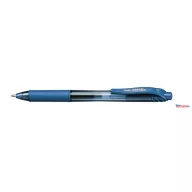   Zseléstoll, 0,35 mm, nyomógombos, PENTEL "EnerGelX BL107", kék