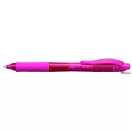   Zseléstoll, 0,35 mm, nyomógombos, PENTEL "EnerGelX BL107", rózsaszín