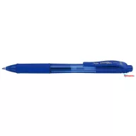   Zseléstoll, 0,35 mm, nyomógombos, PENTEL "EnerGelX BL107", sötétkék