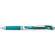   Zseléstoll, 035 mm, nyomógombos, PENTEL "EnerGel BL77", türkíz