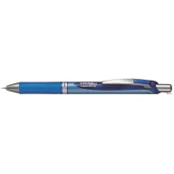   Zseléstoll, 0,25 mm, nyomógombos, PENTEL "EnerGel BLN75", kék