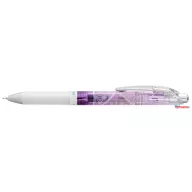   Zseléstoll, 0,25 mm, nyomógombos, PENTEL "EnerGel BLN75 Kiriko, Asaba Kikka", kék