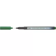 Tűfilc, 0,4 mm, PENTEL "Pointliner", fenyőzöld