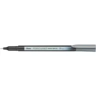 Tűfilc, 0,4 mm, PENTEL "Pointliner", szürke