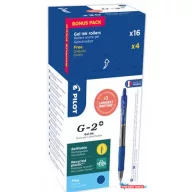   Zseléstoll, 0,32 mm, nyomógombos, PILOT "G-2", 20 db, kék
