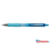   Zseléstoll, 0,32 mm, nyomógombos, PILOT "G-2 Blue Bubble", kék