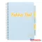 Spirálfüzet, A4, vonalas, 100 lap, PUKKA PAD "Pastel project book", vegyes szín