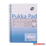   Spirálfüzet, A5, vonalas, 100 lap, PUKKA PAD "Irlen Jotta Turquise"