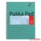 Spirálfüzet, A4+, kockás, 100 lap, PUKKA PAD, "Metallic Jotta"