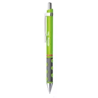   Golyóstoll, 0,8 mm, nyomógombos, neonzöld tolltest, ROTRING "Tikky", kék