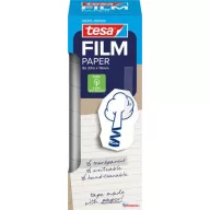   Ragasztószalag, írható, papír, 19 mm x 33 m, TESA "tesafilm®", átlátszó