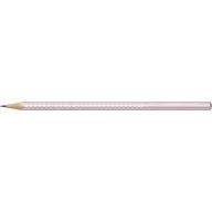   Grafitceruza, B, háromszögletű, FABER-CASTELL "Sparkle", metál rózsaszín