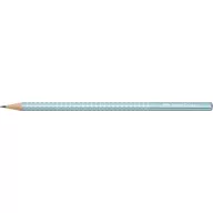   Grafitceruza, B, háromszögletű, FABER-CASTELL "Sparkle", metál óceánkék