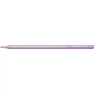   Grafitceruza, B, háromszögletű, FABER-CASTELL "Sparkle", metál lila