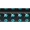 Grafitceruza, B, háromszögletű, FABER-CASTELL, "Sparkle Midnight", fekete/óceánkék