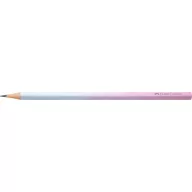   Grafitceruza, B, háromszögletű, FABER-CASTELL "Flow", rózsa-égkék
