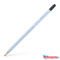   Grafitceruza radírral, B, háromszögletű, FABER-CASTELL "Grip 2001", égkék