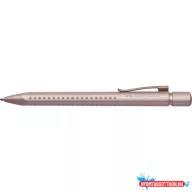   Golyóstoll, 1 mm, XB, nyomógombos, rózsaszín tolltest, FABER-CASTELL "Grip 2010 Harmony", kék