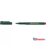   Tűfilc, 0,4 mm, FABER-CASTELL "Finepen 1511", piros