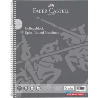   Spirálfüzet, A4, vonalas, 80 lap, perforált, lyukasztott,  FABER-CASTELL