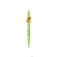   Golyóstoll, 0,8 mm, nyomógombos,  ICO "Capybara", pasztell zöld