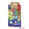 Színes ceruza készlet, grafitceruzával, hegyezővel,  jumbo, STAEDTLER "Noris® junior 140", 5+1 szín