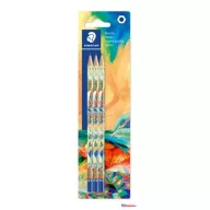   Grafitceruza készlet, HB, hatszögletű,  STAEDTLER "170 BK3-2", Multiverzum
