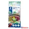 Színes ceruza készlet, hatszögletű, STAEDTLER "Noris Colour 185", 24 különböző szín