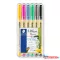 Tűfilc készlet, 0,6 mm,  STAEDTLER "Noris® 307", 6 különböző szín