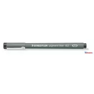   Tusfilc, 0,2 mm, STAEDTLER "Pigment Liner 308", fekete