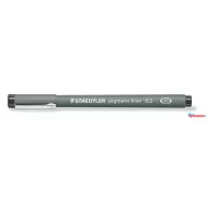   Tusfilc, 0,3 mm, STAEDTLER "Pigment Liner 308", fekete