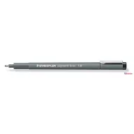   Tusfilc, 1 mm, STAEDTLER "Pigment Liner 308", fekete