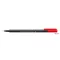 Tűfilc, 0,3 mm, STAEDTLER "Triplus 334", piros