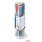 Tűfilc készlet, 0,3 mm, STAEDTLER "Triplus 334", 12 különböző szín