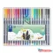 Tűfilc készlet, 0,3 mm, STAEDTLER "Triplus 334", 20 különböző szín