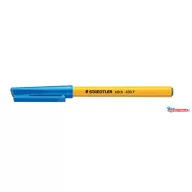   Golyóstoll, 0,3 mm, kupakos, STAEDTLER "Stick 430 F", kék